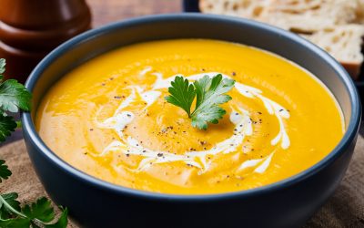 Winter Carrot Soup for your Soul